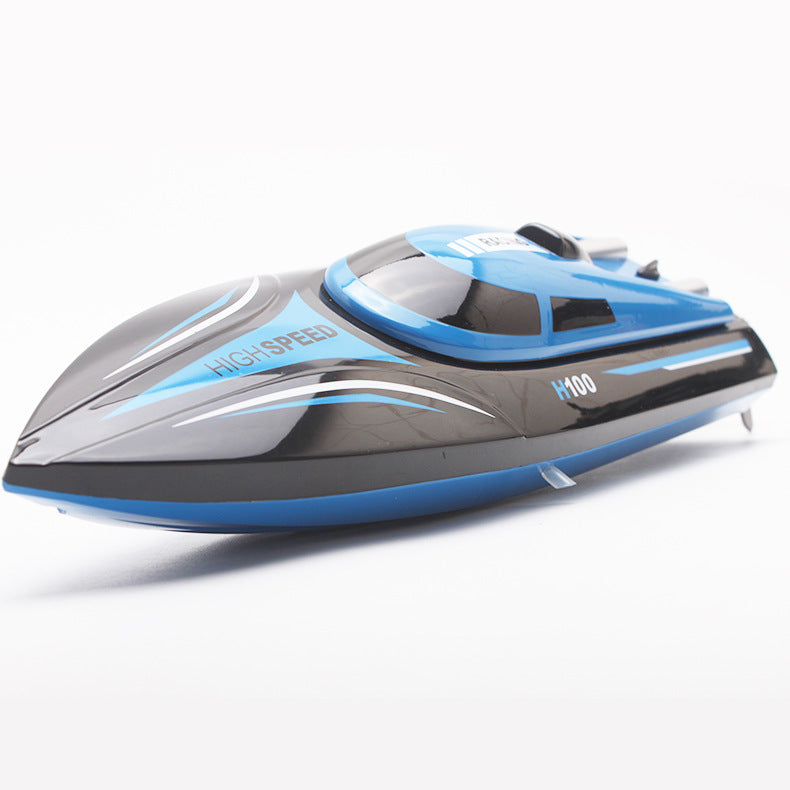 Small Children's Remote Control Toy Speed Boat Assault Boat Summer Beach Toys