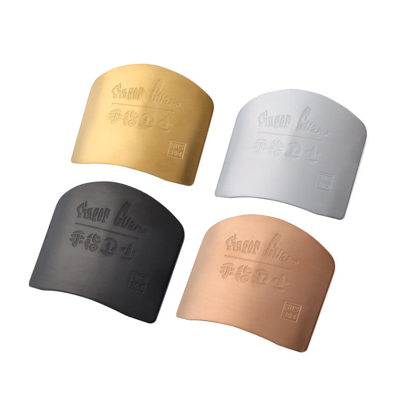 304 stainless steel hand guard household chopping finger guard chopping hand guard Multi-functional kitchen finger guard against cutting hand