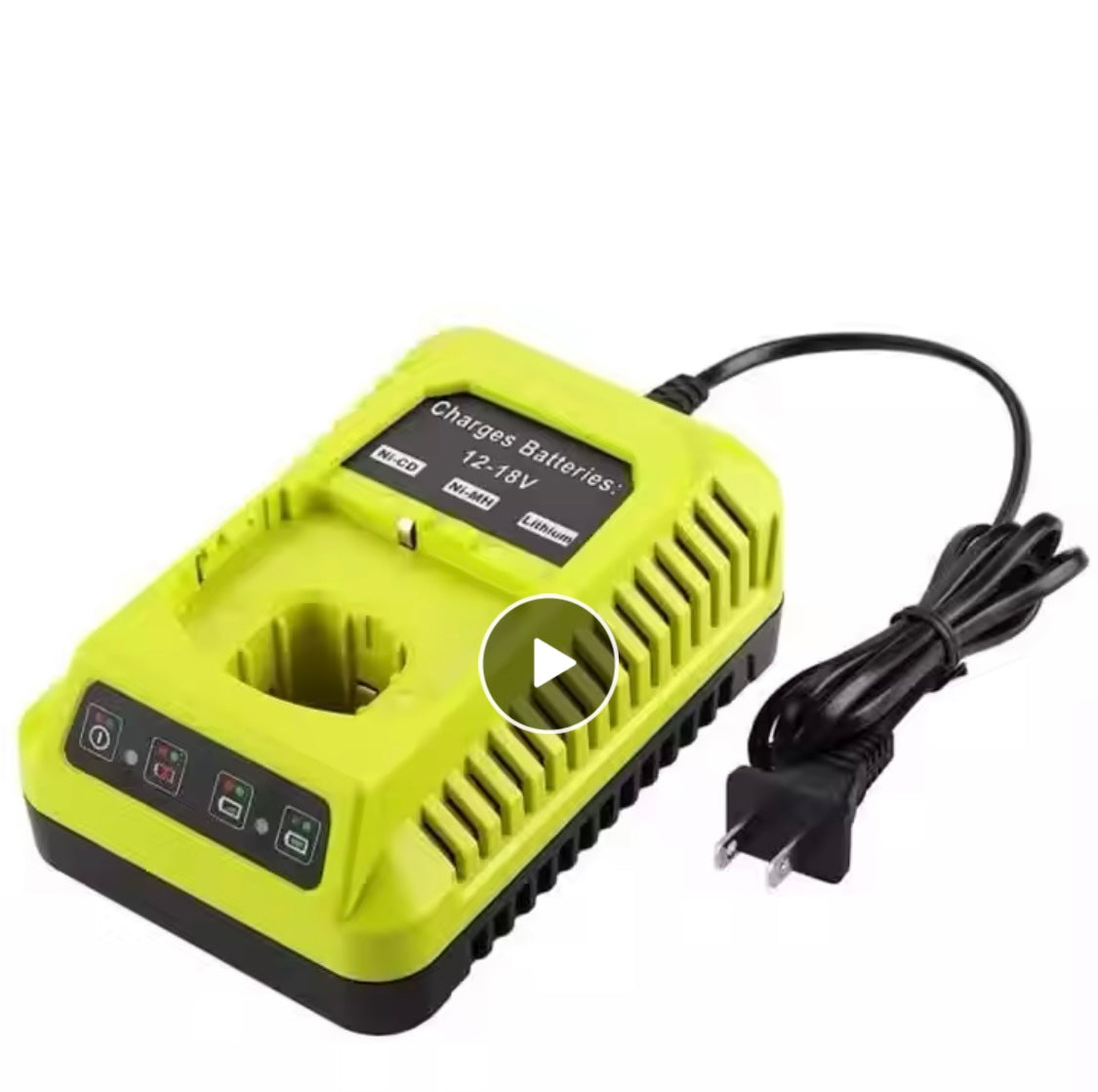 For Ryobi p117 charger 12v 14.4v 18v