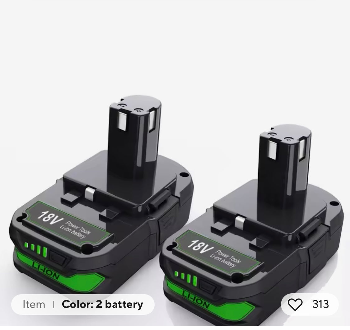 Ryobi batteries