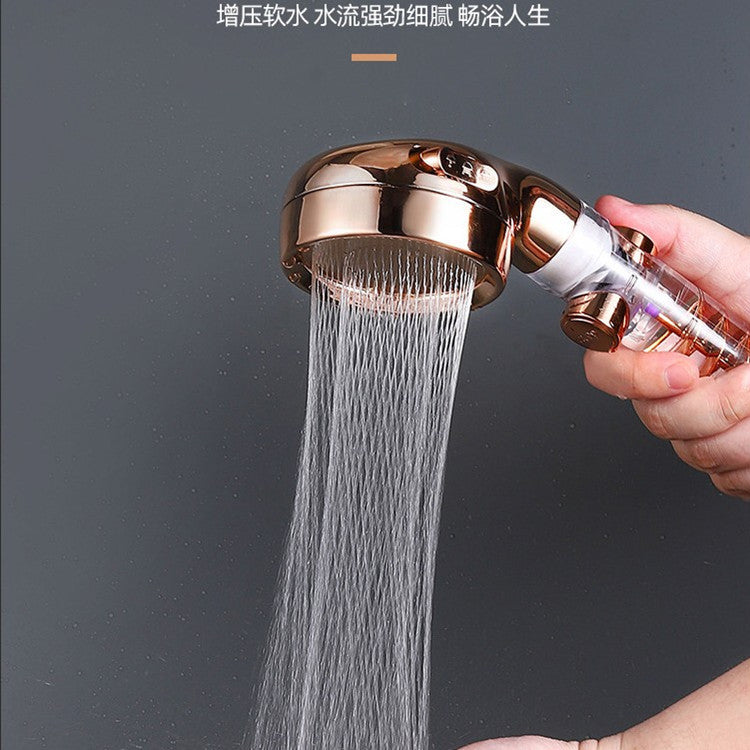 Beauty3 turbo pole supercharged shower shower head whirlpool bath bath hose set water heater shower head