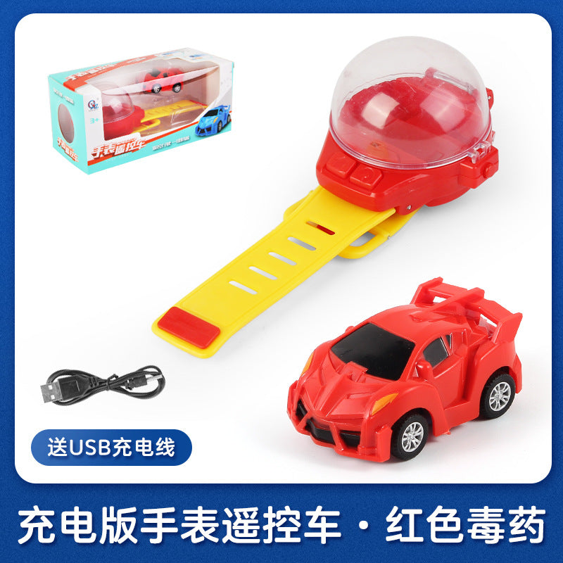 Cross Border remote control car Children's toy car watch remote control car Mini racing boy remote control car car watch