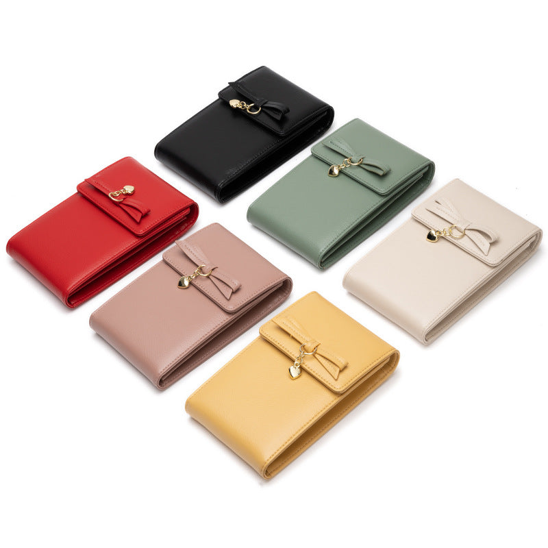 2021 new bag female multi-functional PU mobile phone bag female shoulder cross-body bag simple pure color small square bag