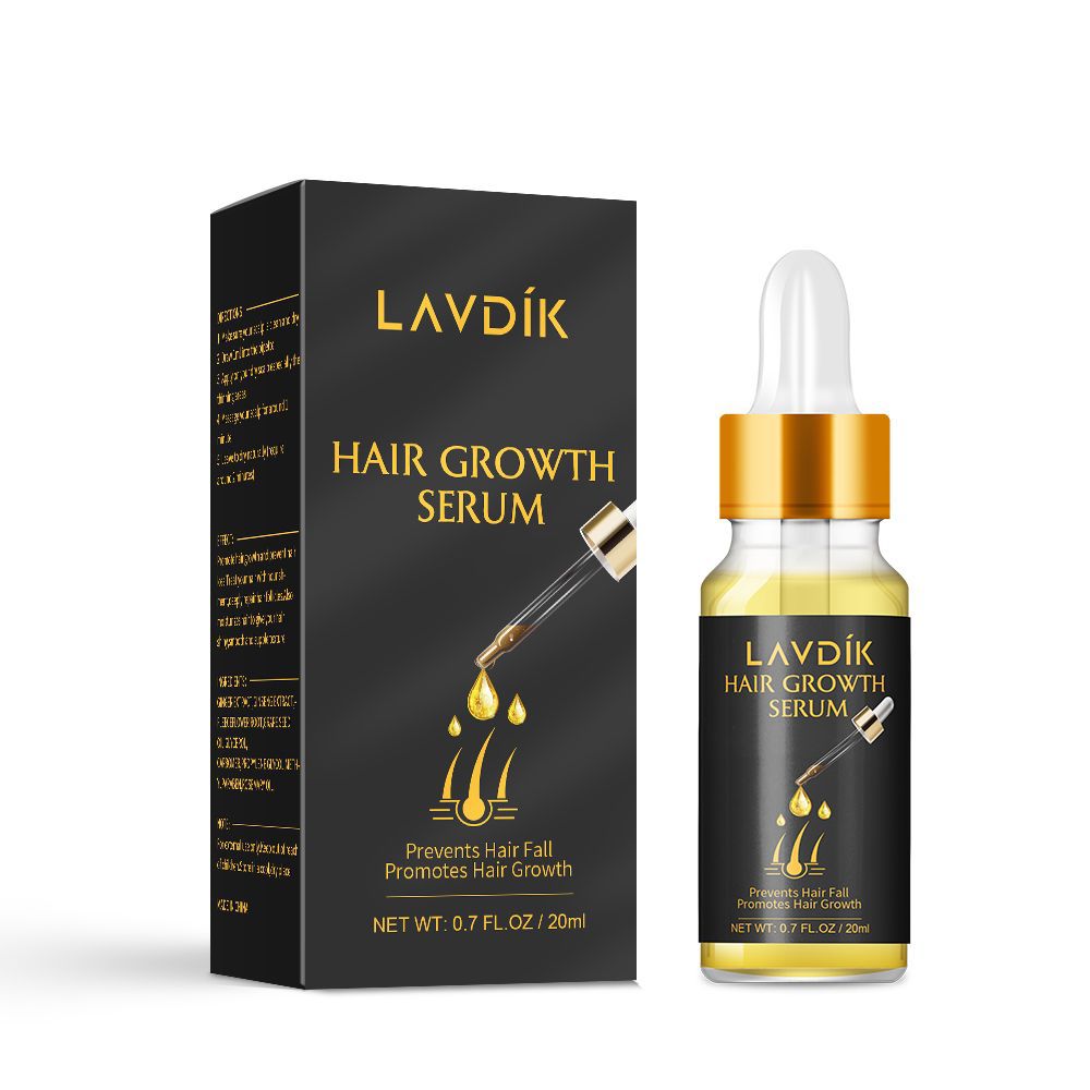 Cross-border LAVDIK Hair Essence HAIR GROWTH Care Essential Oil OEM Processing