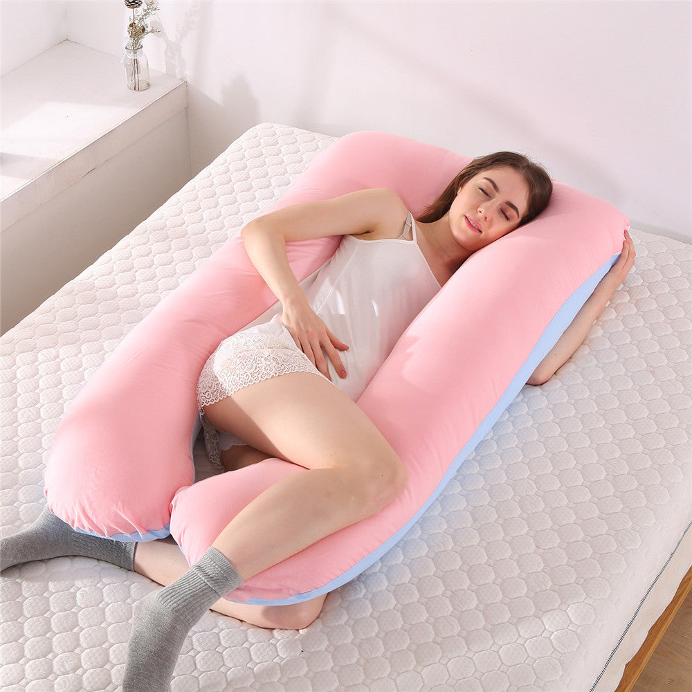 Step Into The Pregnant Woman Pillow Waist Side Sleep U-shaped Multifunctional Pillow Belly Support Nap Tmall Amazon Ebay Direct Supply