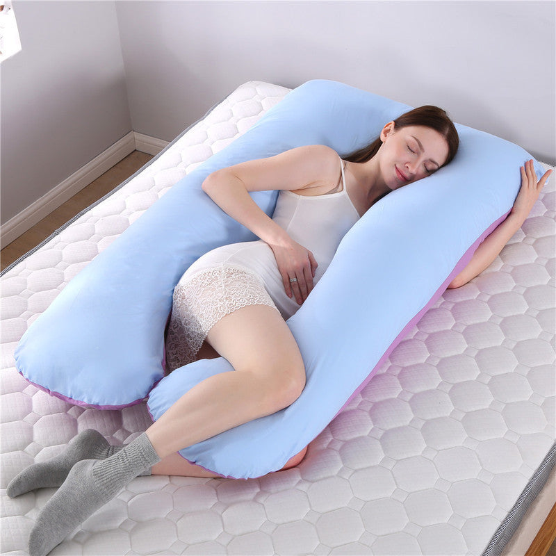 Step Into The Pregnant Woman Pillow Waist Side Sleep U-shaped Multifunctional Pillow Belly Support Nap Tmall Amazon Ebay Direct Supply