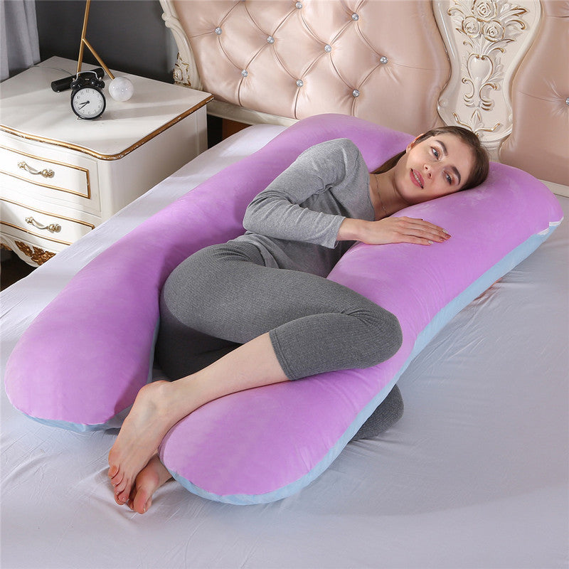 Step Into The Pregnant Woman Pillow Waist Side Sleep U-shaped Multifunctional Pillow Belly Support Nap Tmall Amazon Ebay Direct Supply