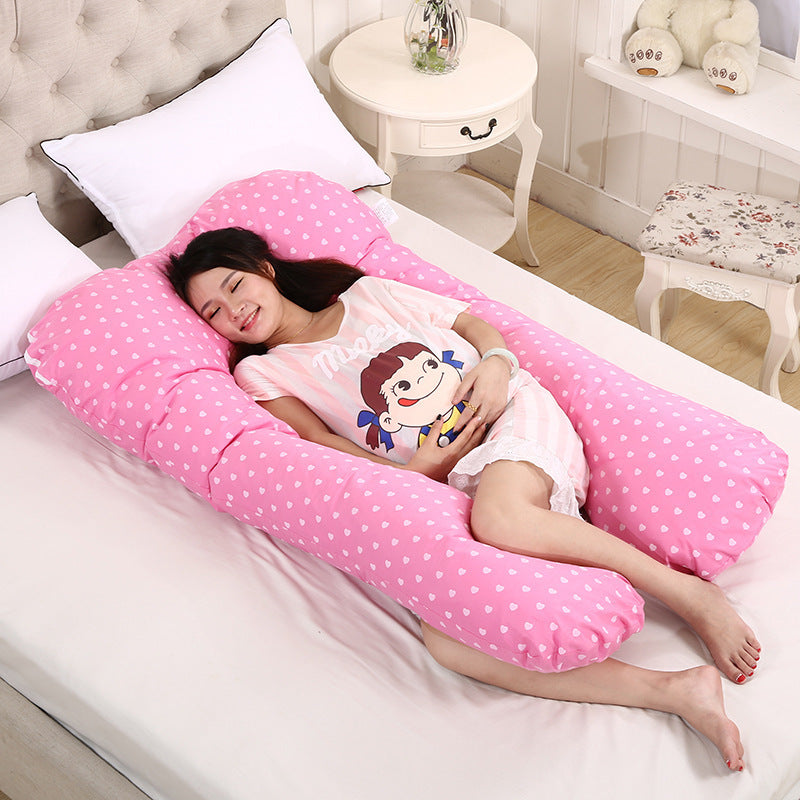 Step Into The Pregnant Woman Pillow Waist Side Sleep U-shaped Multifunctional Pillow Belly Support Nap Tmall Amazon Ebay Direct Supply