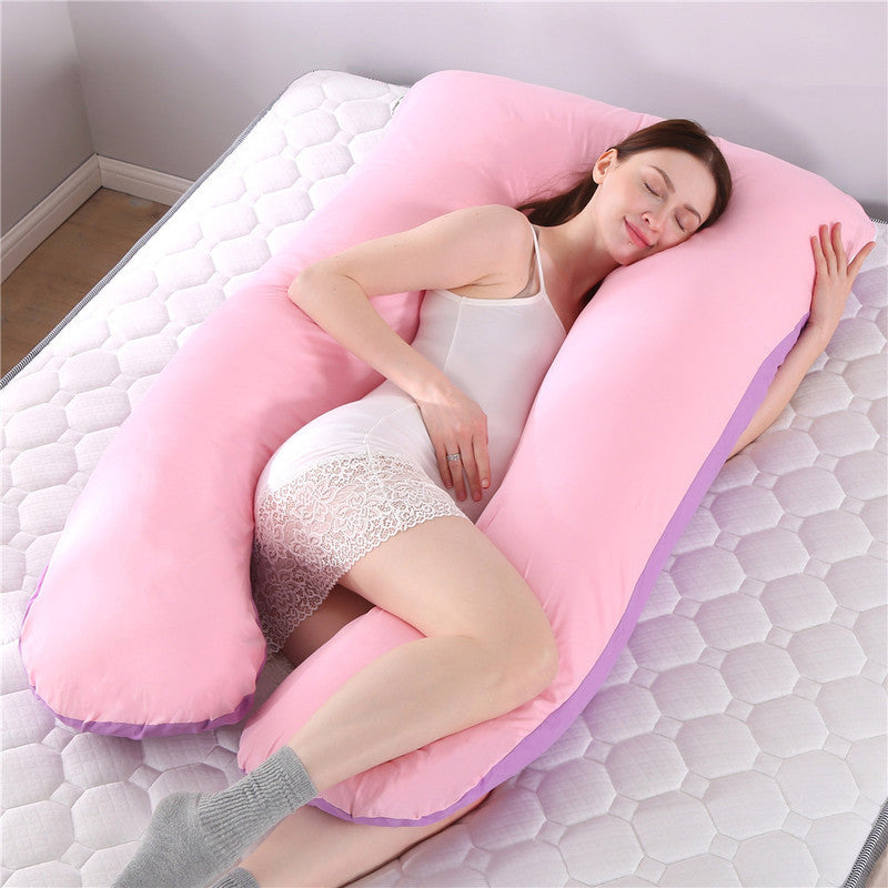 Step Into The Pregnant Woman Pillow Waist Side Sleep U-shaped Multifunctional Pillow Belly Support Nap Tmall Amazon Ebay Direct Supply