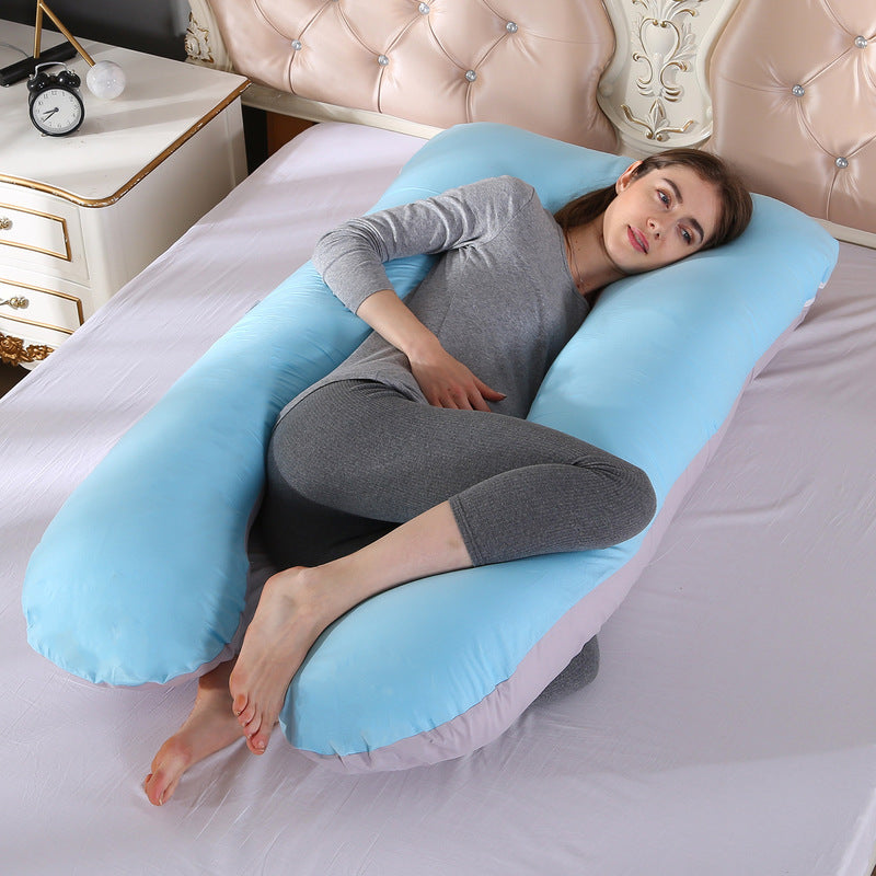 Step Into The Pregnant Woman Pillow Waist Side Sleep U-shaped Multifunctional Pillow Belly Support Nap Tmall Amazon Ebay Direct Supply