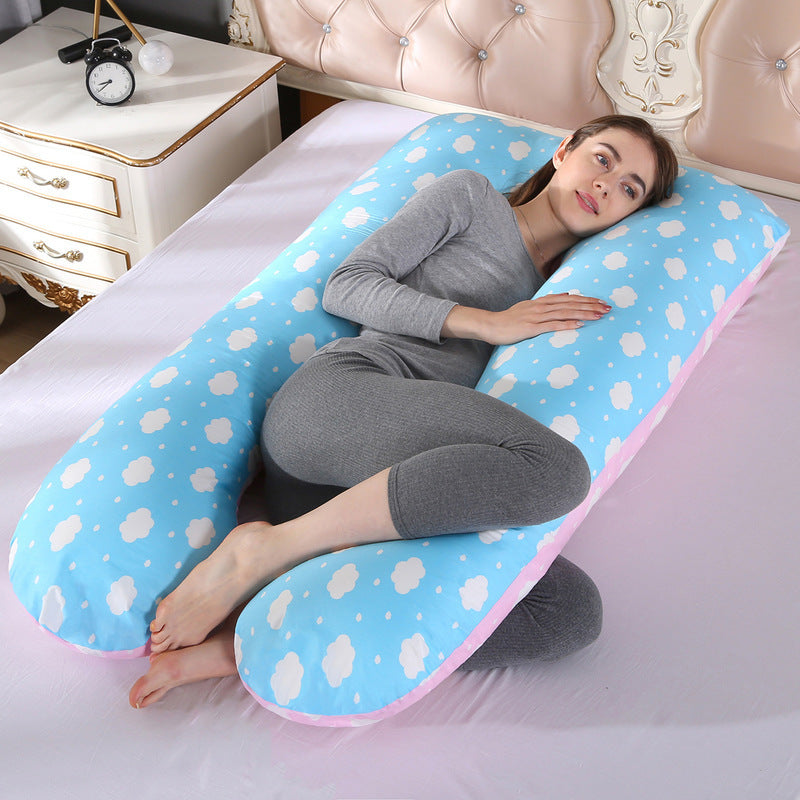 Step Into The Pregnant Woman Pillow Waist Side Sleep U-shaped Multifunctional Pillow Belly Support Nap Tmall Amazon Ebay Direct Supply