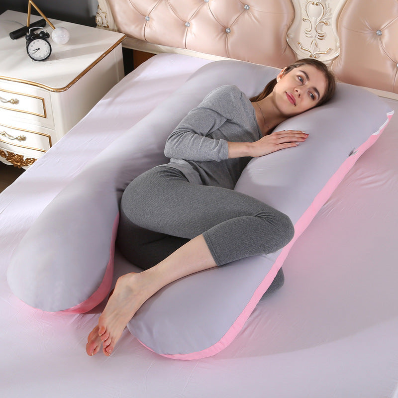 Step Into The Pregnant Woman Pillow Waist Side Sleep U-shaped Multifunctional Pillow Belly Support Nap Tmall Amazon Ebay Direct Supply