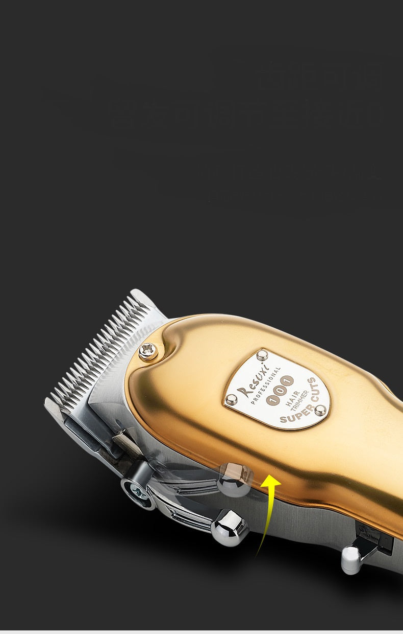 Full Metal LCD Display Electric Hair Clipper