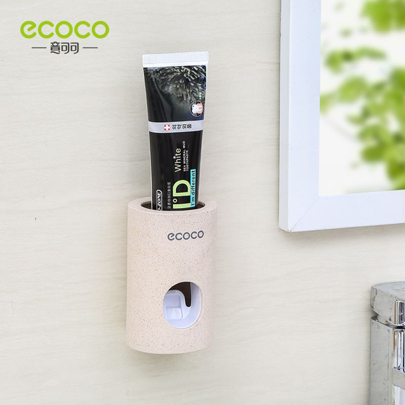 Automatic Toothpaste Dispenser Dust-proof Toothbrush Holder