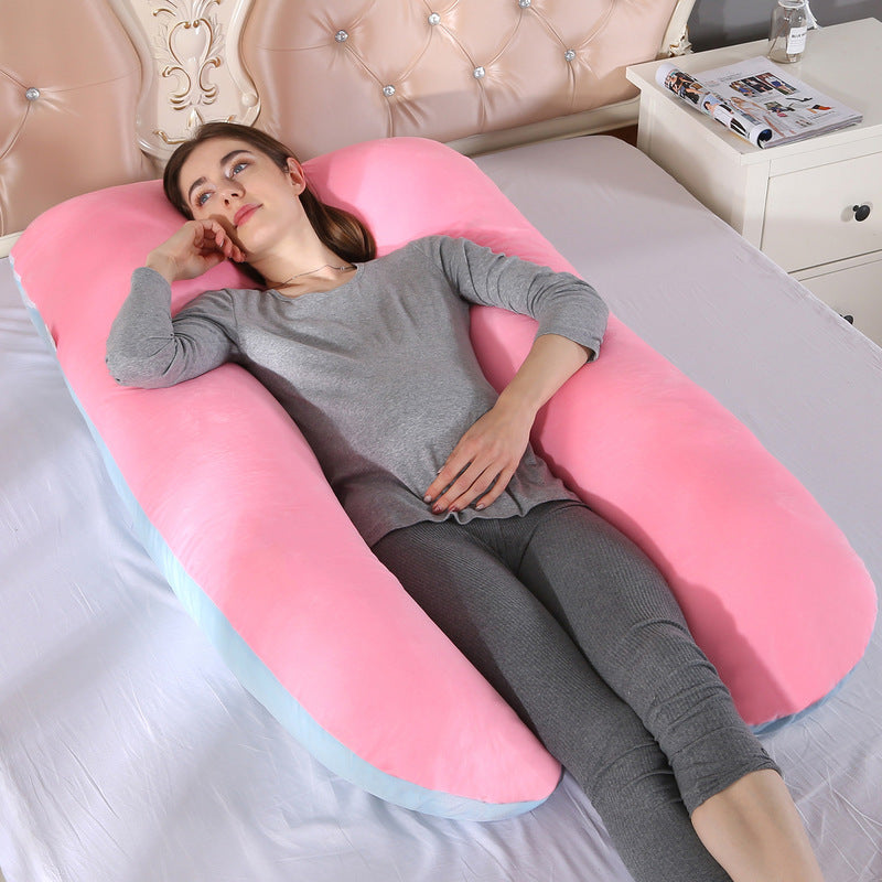 Step Into The Pregnant Woman Pillow Waist Side Sleep U-shaped Multifunctional Pillow Belly Support Nap Tmall Amazon Ebay Direct Supply