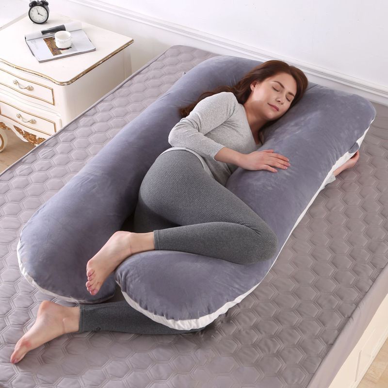 Step Into The Pregnant Woman Pillow Waist Side Sleep U-shaped Multifunctional Pillow Belly Support Nap Tmall Amazon Ebay Direct Supply