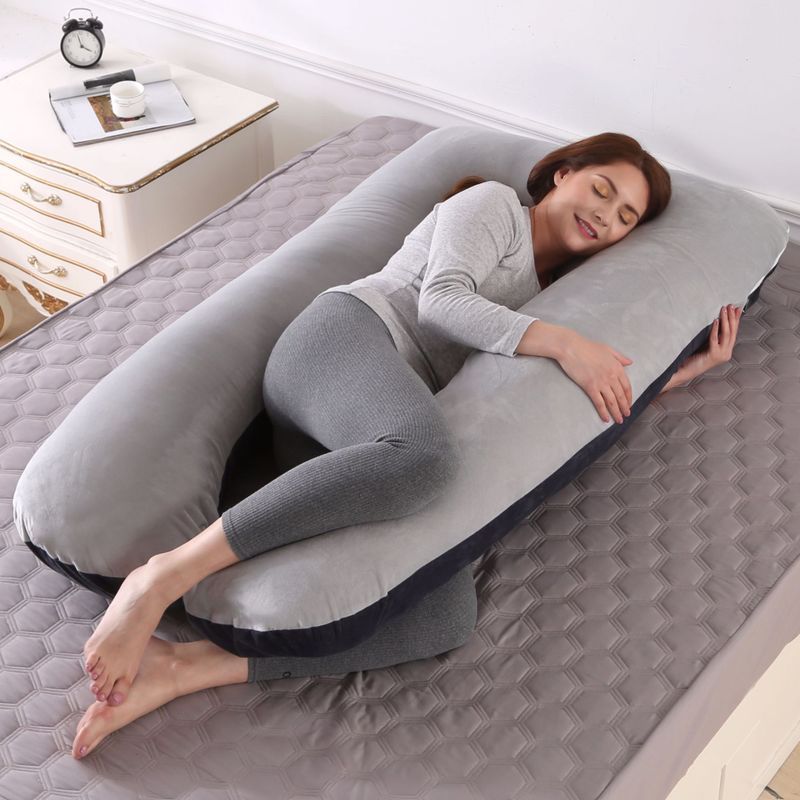 Step Into The Pregnant Woman Pillow Waist Side Sleep U-shaped Multifunctional Pillow Belly Support Nap Tmall Amazon Ebay Direct Supply