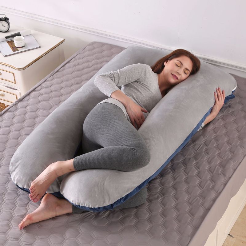 Step Into The Pregnant Woman Pillow Waist Side Sleep U-shaped Multifunctional Pillow Belly Support Nap Tmall Amazon Ebay Direct Supply