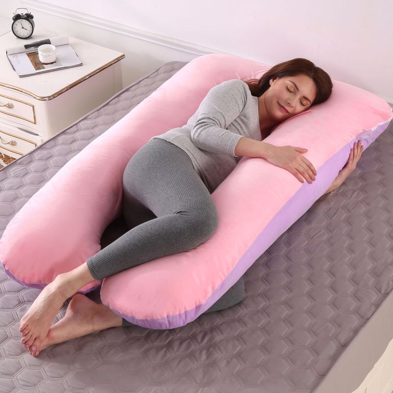 Step Into The Pregnant Woman Pillow Waist Side Sleep U-shaped Multifunctional Pillow Belly Support Nap Tmall Amazon Ebay Direct Supply