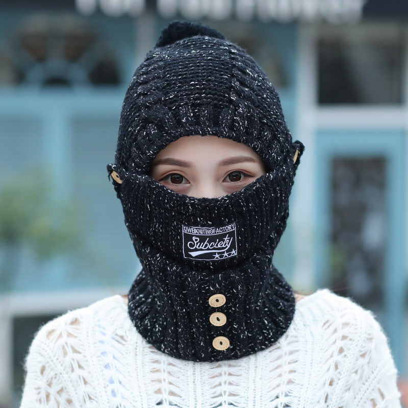 Wool Fleece Lei Feng Hat Windproof And Warm Winter Body Keep Warm