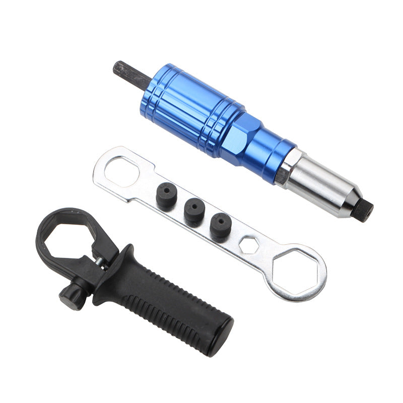 Electric rivet gun pull pull core switch head pull pull nail pull socket head aluminum alloy nail riveting Latin beater