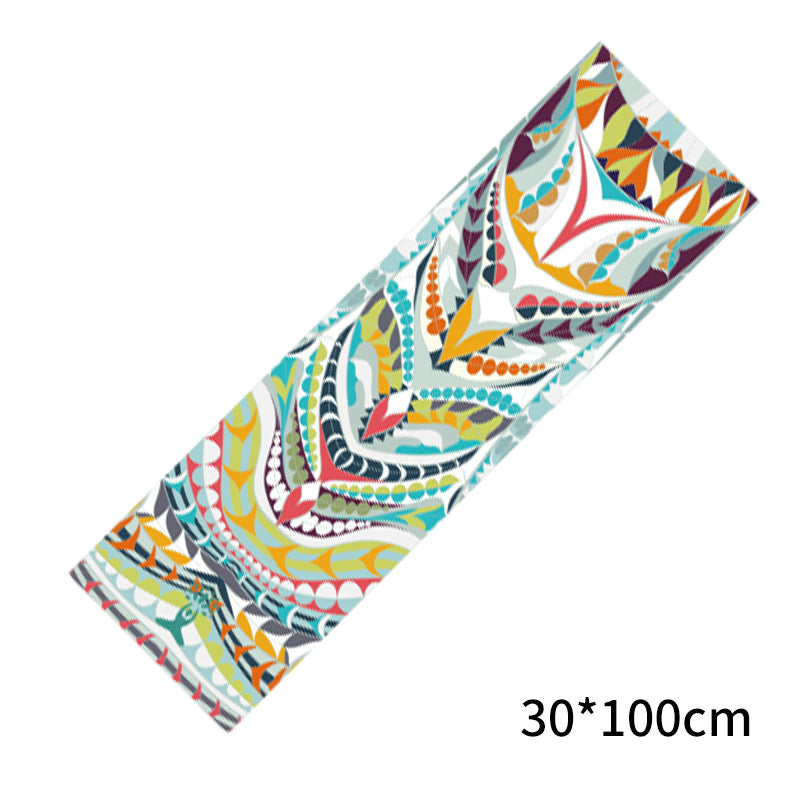 Yoga Towel custom 30*100 Sports Quick drying towel Thin Yoga Studio Gift set printed towel