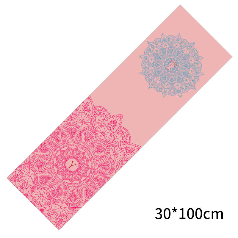 Yoga Towel custom 30*100 Sports Quick drying towel Thin Yoga Studio Gift set printed towel