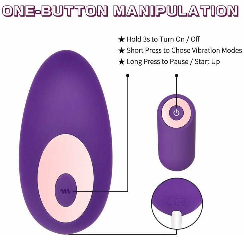 WAVE new wireless remote control Flower plum invisible jump egg female G spot clitoral orgasm masturbation massage device