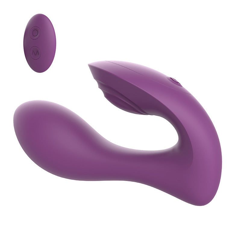 Factory Goods Sex Toys Female Masturbator Female Massage Stick C Point G Point Clitoral Stimulation Remote Control Flapping Vibrator