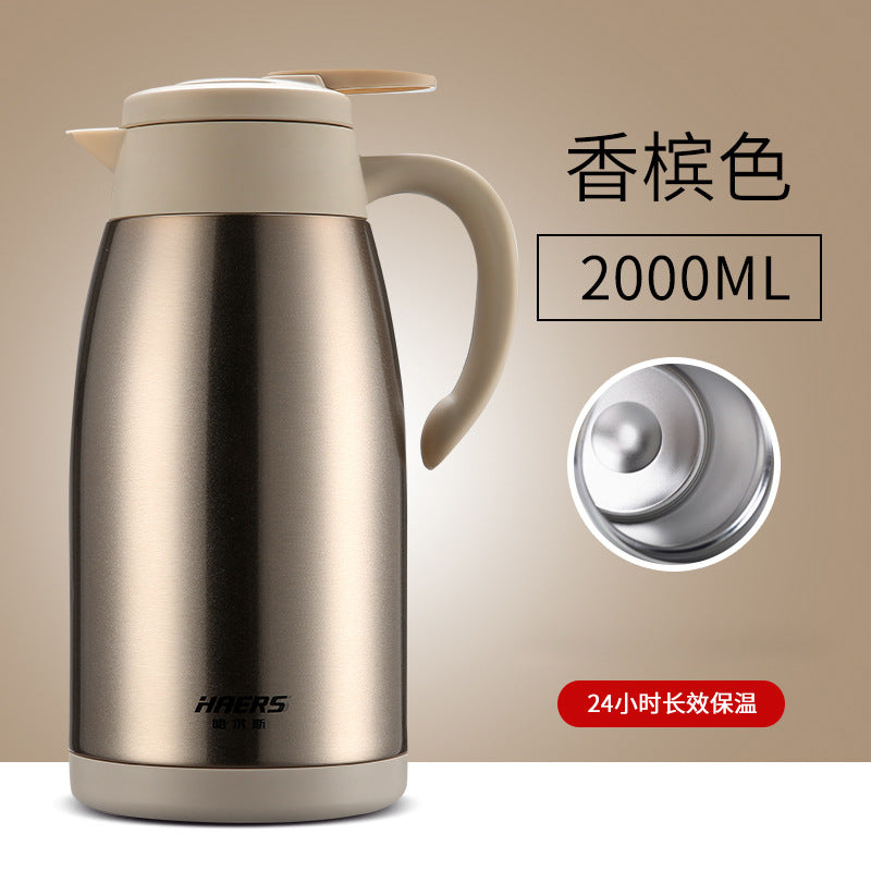 Zhejiang Hals Stainless Steel Thermos Pot Household Thermos Portable Nordic Style 304 Liner Thermos Wholesale