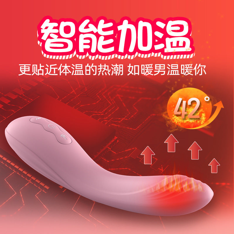 Lailenuan Men's Silicone Heating Rod Female Masturbator Heating Vibrator Adult Sex Toy Vibrator Manufacturer