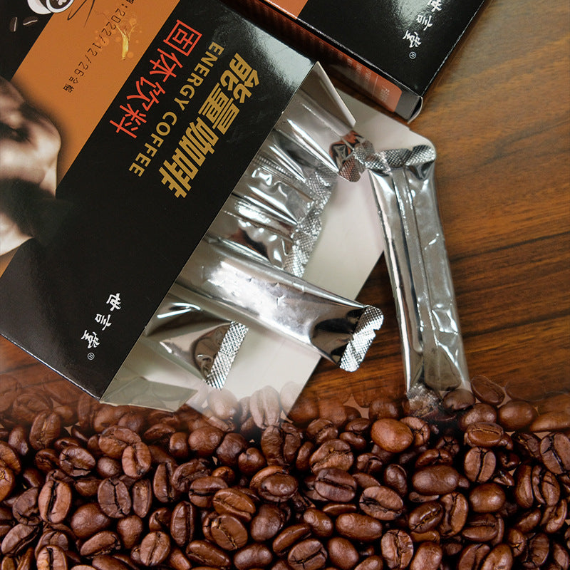 Men's Energy Coffee Solid Drink Coffee Instant Concentrate Men's Functional Coffee Men's Coffee Wholesale