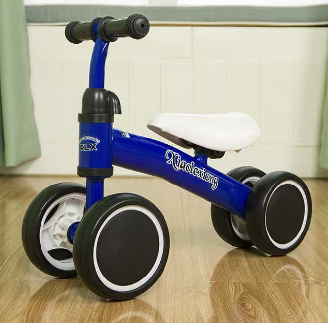 Children's Balance Scooter Gift Scooter Walker 1 To 3 Years Old Baby Yo-yo Car Four-wheel Balance Scooter Walker