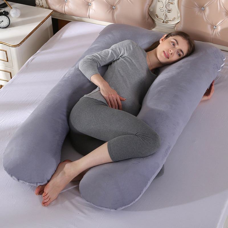 Step Into The Pregnant Woman Pillow Waist Side Sleep U-shaped Multifunctional Pillow Belly Support Nap Tmall Amazon Ebay Direct Supply