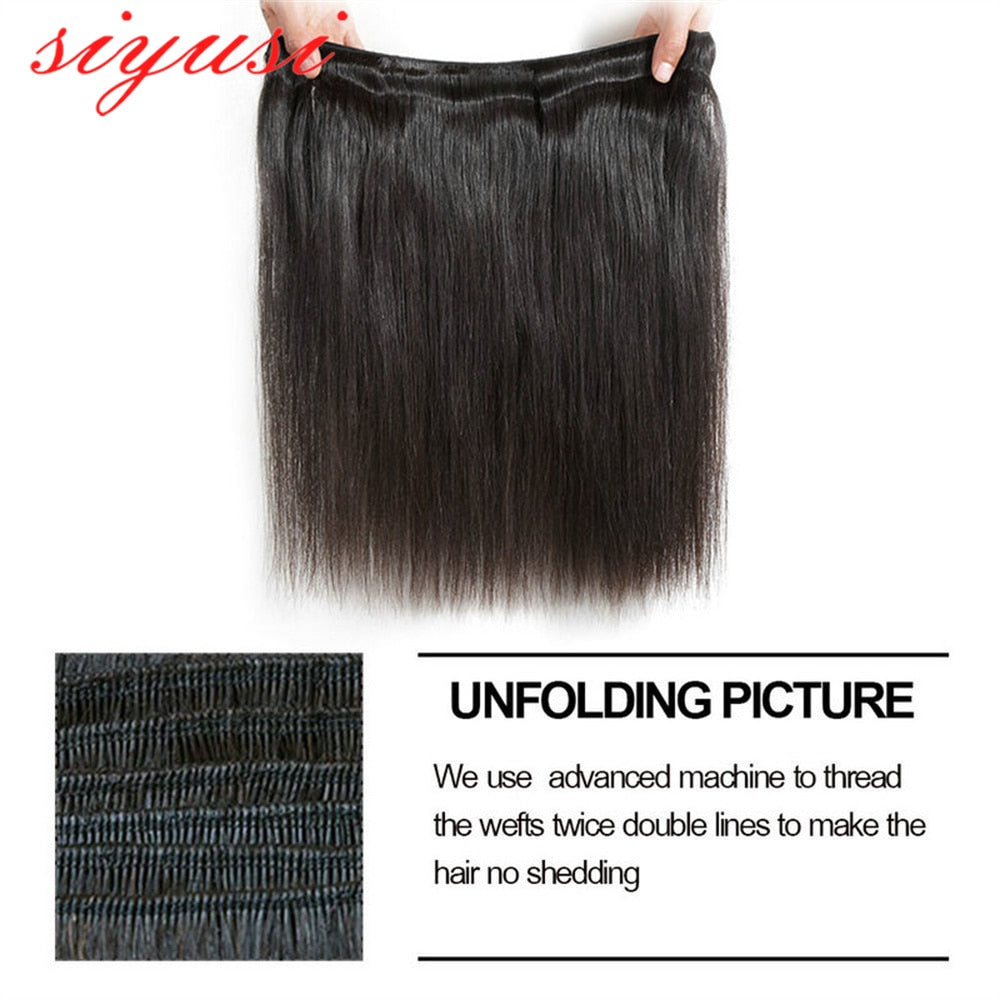 Indian Straight Human Hair Bundles Natural Black 10-30 inch Cheap Human Hair Extensions 1/3/4 Bundles Vendors Wholesale Hair