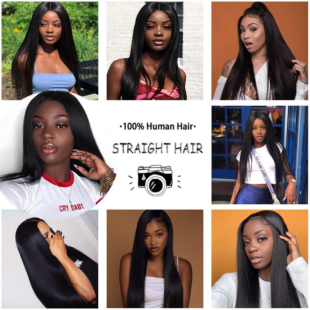 Indian Straight Human Hair Bundles Natural Black 10-30 inch Cheap Human Hair Extensions 1/3/4 Bundles Vendors Wholesale Hair