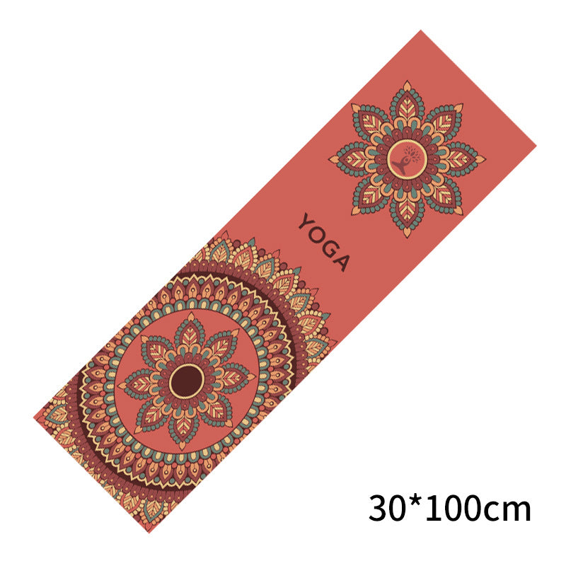 Yoga Towel custom 30*100 Sports Quick drying towel Thin Yoga Studio Gift set printed towel