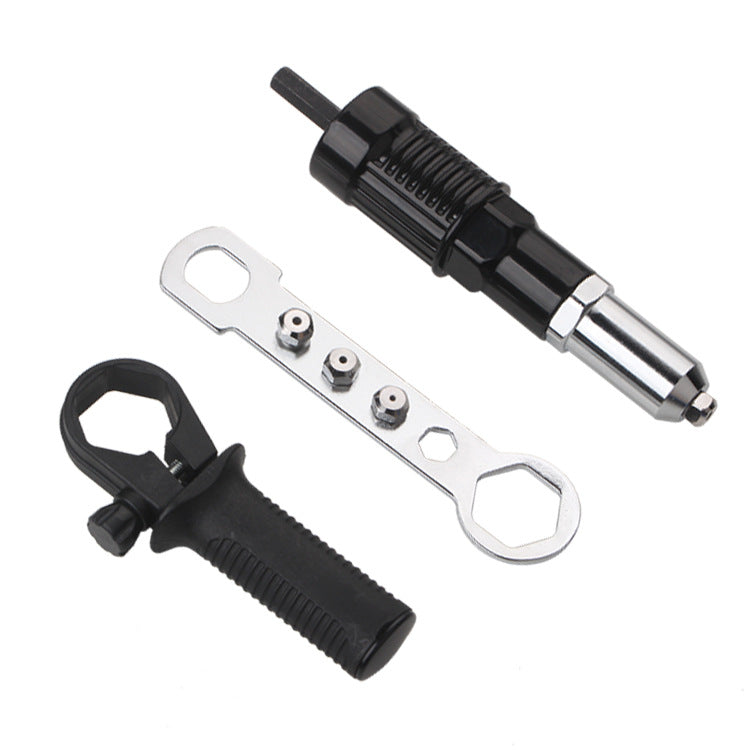 Electric rivet gun pull pull core switch head pull pull nail pull socket head aluminum alloy nail riveting Latin beater