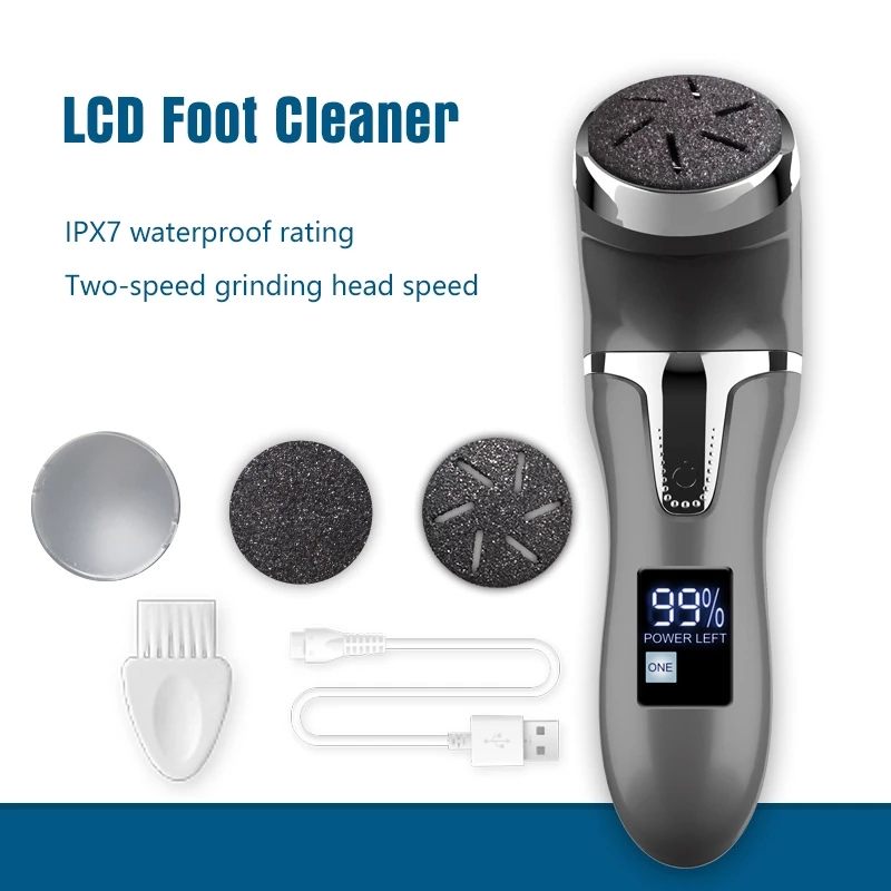 Electric Foot Grinder Pedicure Cross-border Digital Display Electric Foot Grinder Pedicure Peeling Machine