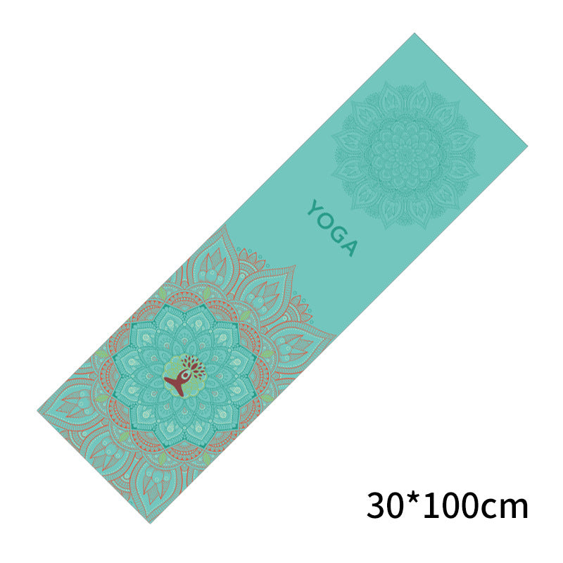 Yoga Towel custom 30*100 Sports Quick drying towel Thin Yoga Studio Gift set printed towel